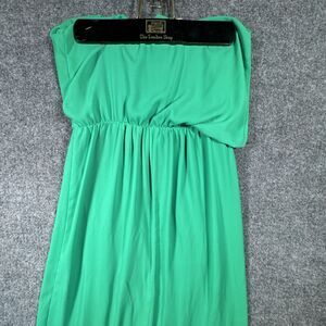 Express‎ Women XS Green Long Maxi Dress Cottagecore